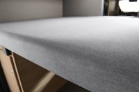 Fitted sheet for lengthwise single bed